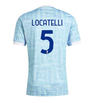 Juventus Manuel Locatelli #5 Udebanetrøje 2025-26 Kortærmet